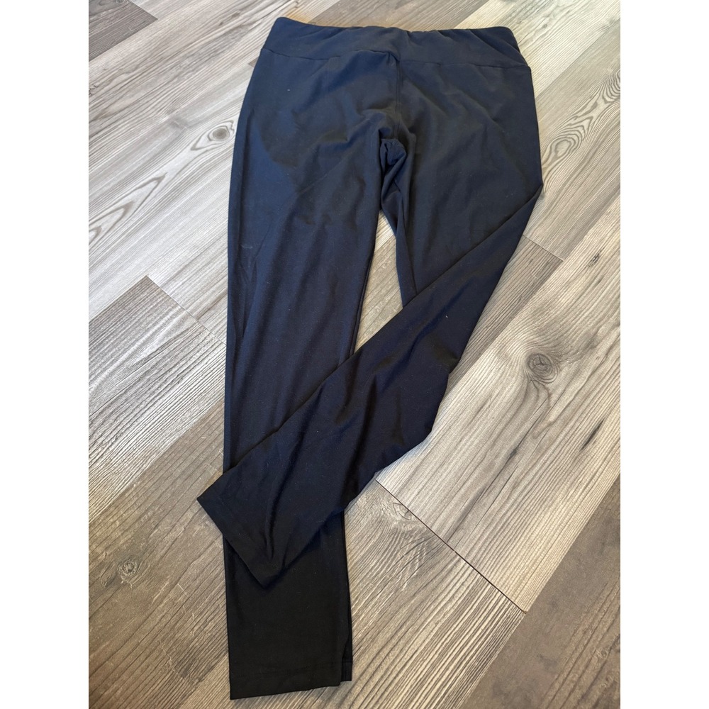 LuLaRoe Tall & Curvy Leggings Solid Black Buttery Soft High Rise TC